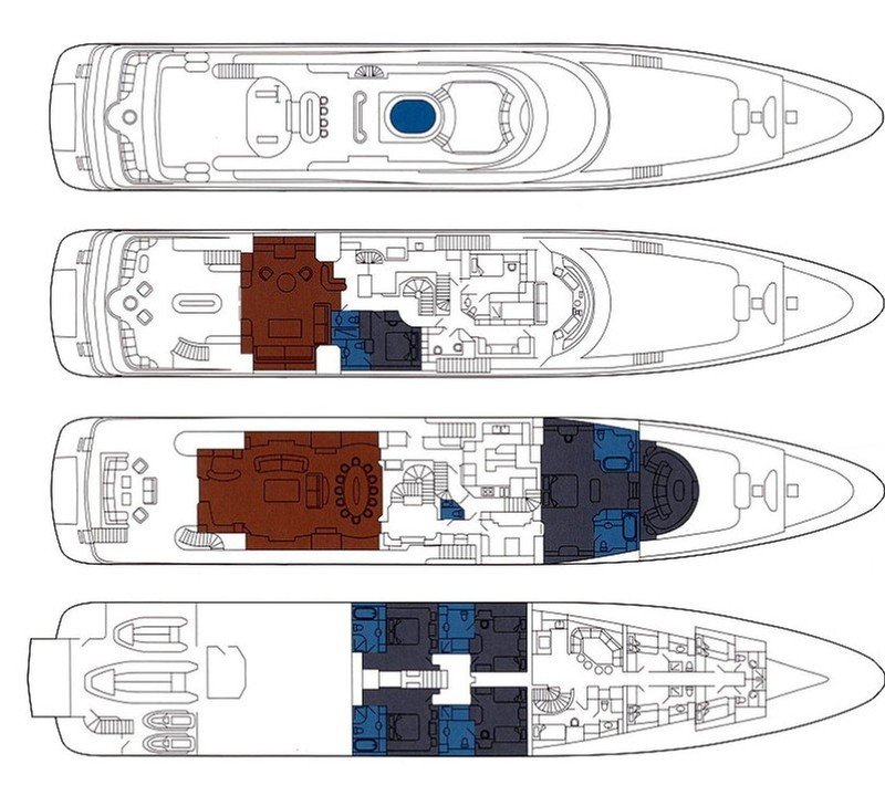 GLAZE Yacht Charter Details, Trinity Yachts CHARTERWORLD Luxury